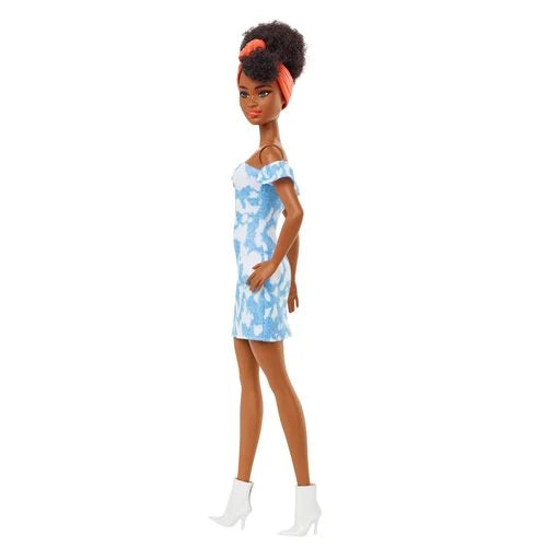 Barbie Fashionistas Doll #185 with Bleached Denim Dress