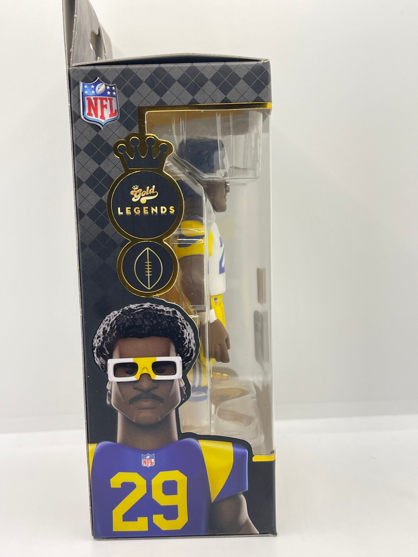 NFL Legends Rams Eric Dickerson (CHASE) 5-Inch Vinyl Gold Figure