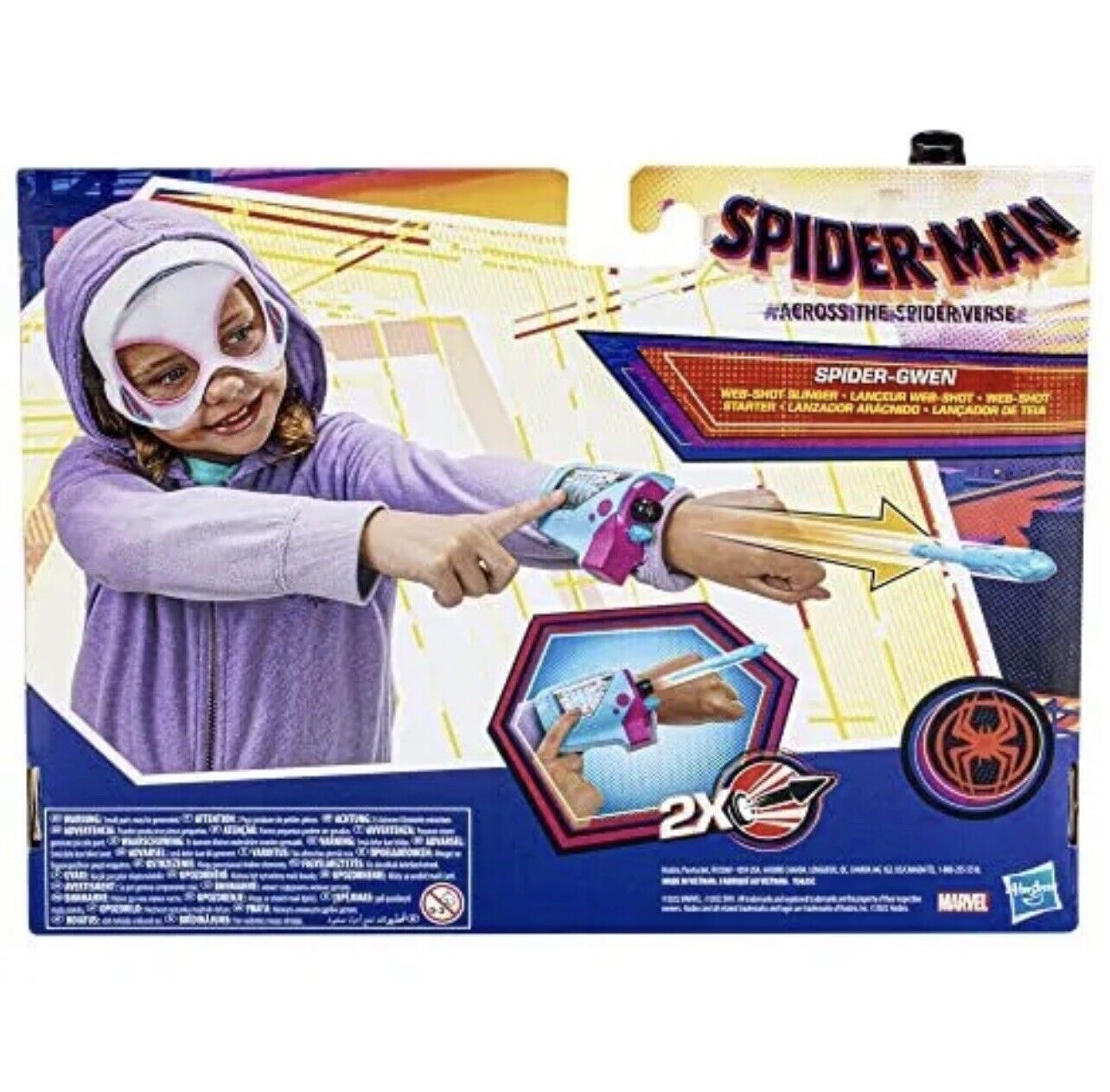 Marvel Spider-Man: Across the Spider Verse Spider Gwen Web-Shot Slinger