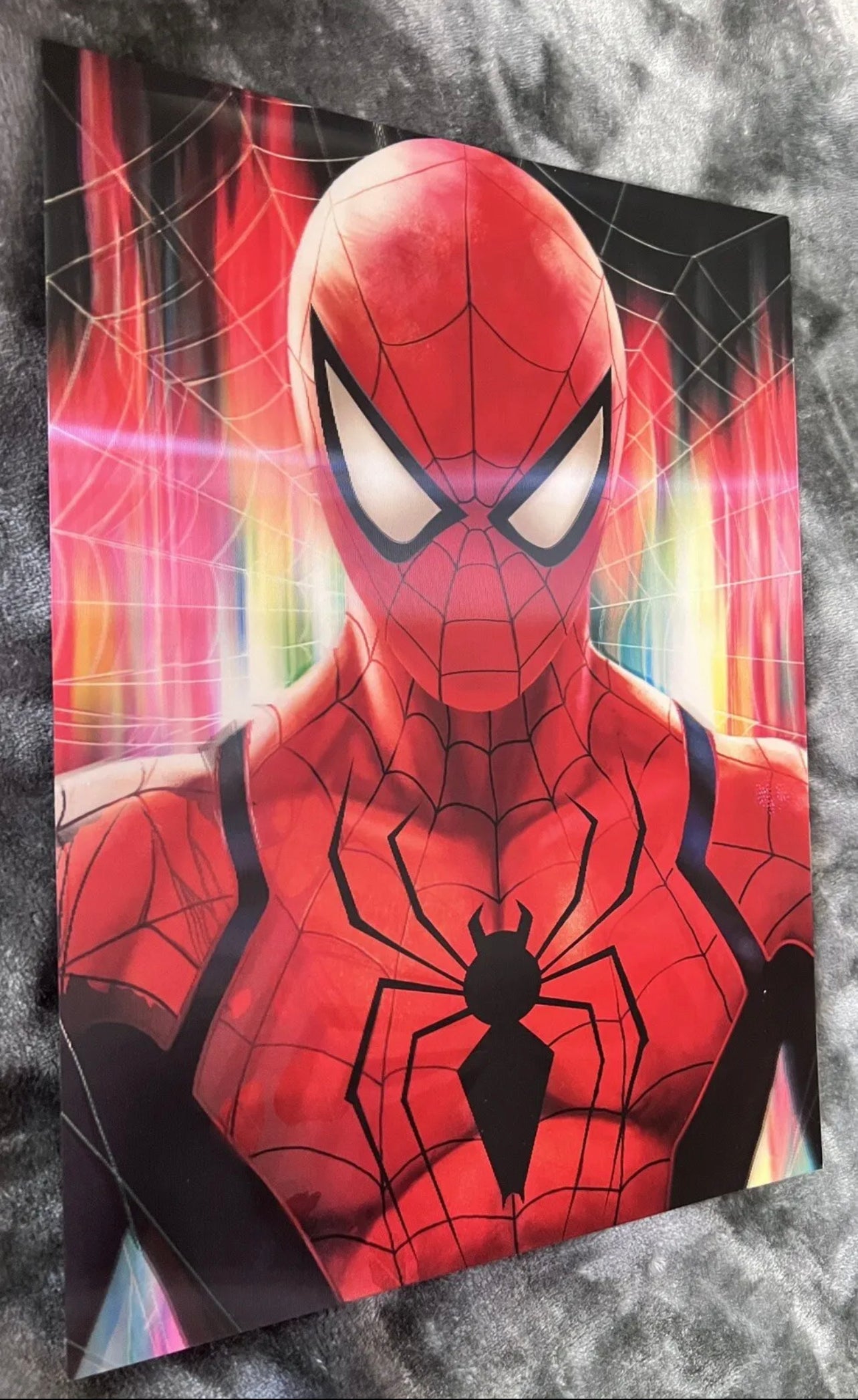 Marvel, Spider Man,Poster 3D Effect, 3 images in one, 3D Lenticular Effect