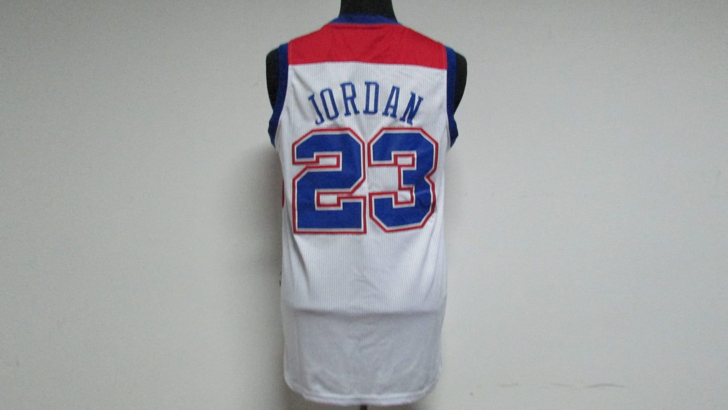 Jordan Washington Bullets Stitched Jersey Men's Pro Basketball Jersey