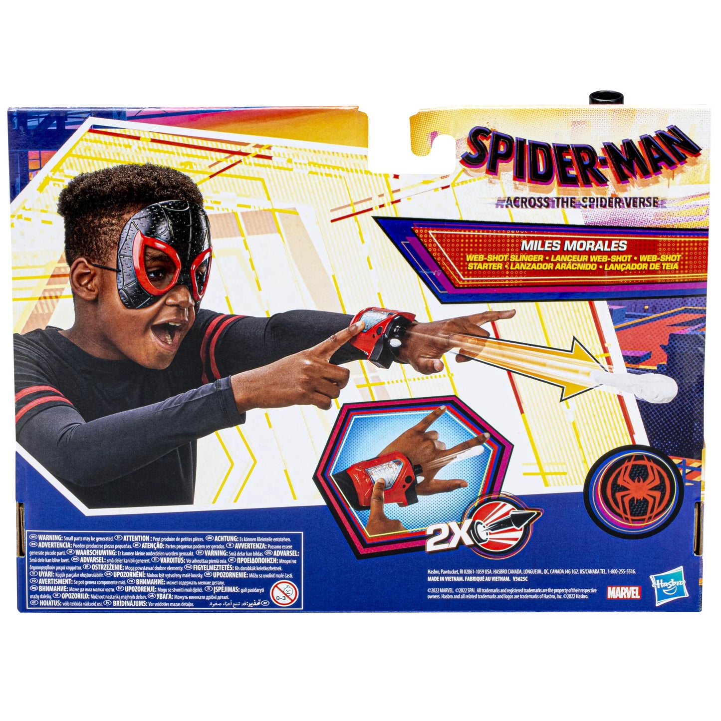 Marvel Spider-Man: Across the Spider Verse Miles Morales Web-Shot Slinger