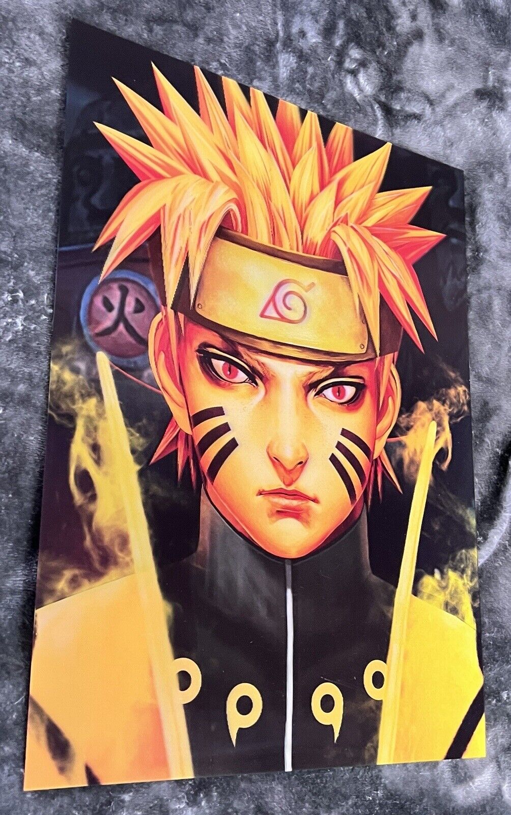 Naruto Poster 3D Effect, 2 images in one, 3D Lenticular Effect