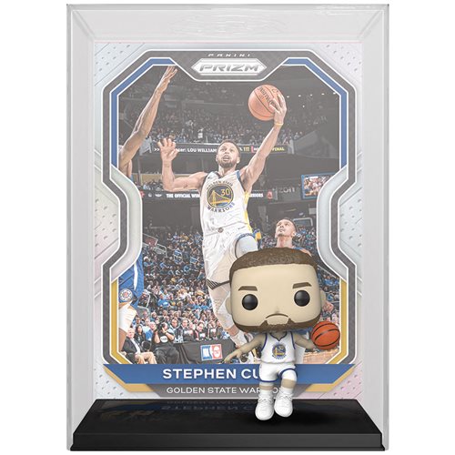 NBA Stephen Curry Funko Pop! PANINI PRIZM TRADING CARD Figure with Case