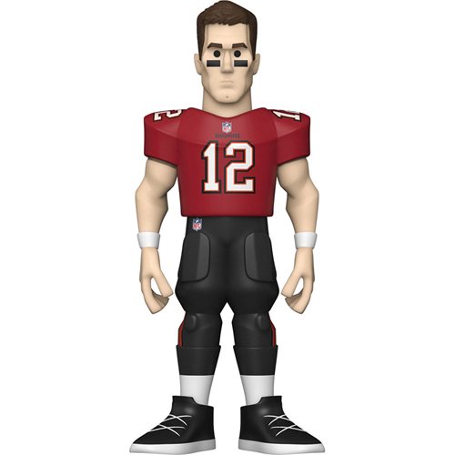 NFL Buccaneers Tom Brady (Home Uniform) 5-Inch Vinyl Gold Figure