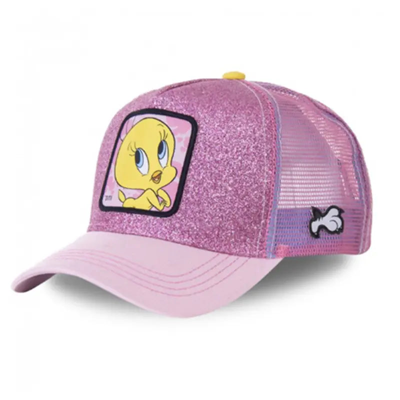 Looney Tunes Tweety Bird Adjustable Snapback Baseball Cap Hat